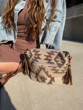 Load image into Gallery viewer, Out West Aztec Crossbody Bag