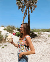 Load image into Gallery viewer, Beach Market Crochet Top