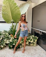 Load image into Gallery viewer, Beach Market Crochet Top
