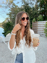 Load image into Gallery viewer, Easy Breezy Gauze Button Down