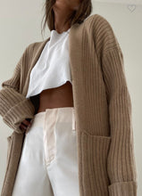 Load image into Gallery viewer, Toasted Walnut Knit Cardigan