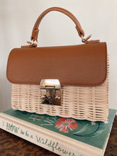 Load image into Gallery viewer, Wildflower Rattan Bag