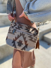Load image into Gallery viewer, Out West Aztec Crossbody Bag
